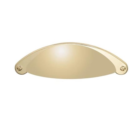 Utopia Alley Elgin Bin Pull Handle 2.5 in Polished Gold HW300PLGD021